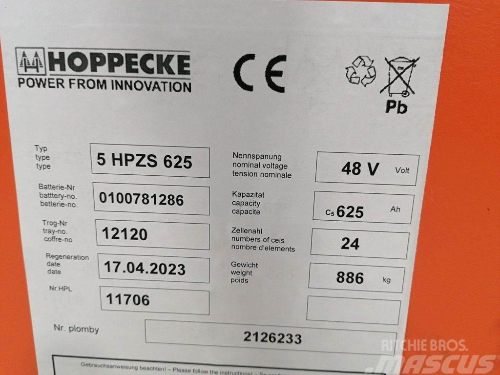 Hoppecke 5 HPZS 625 Batteries