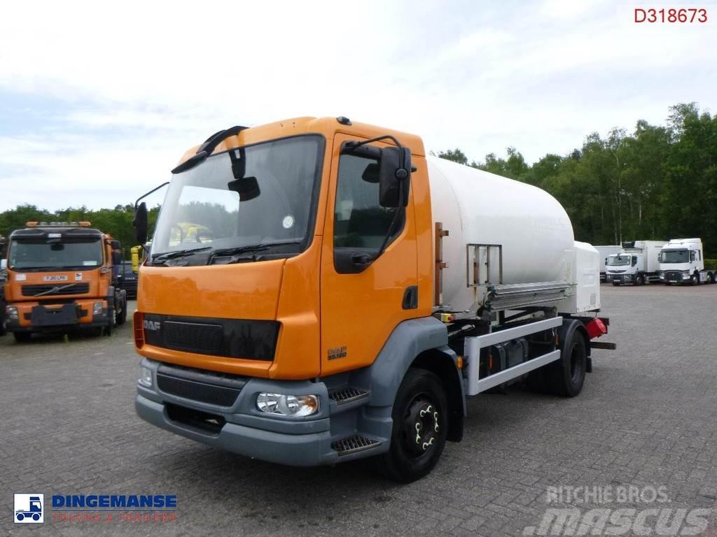 DAF LF 55.180 4x2 RHD ARGON gas truck 5.9 m3 Tanker trucks