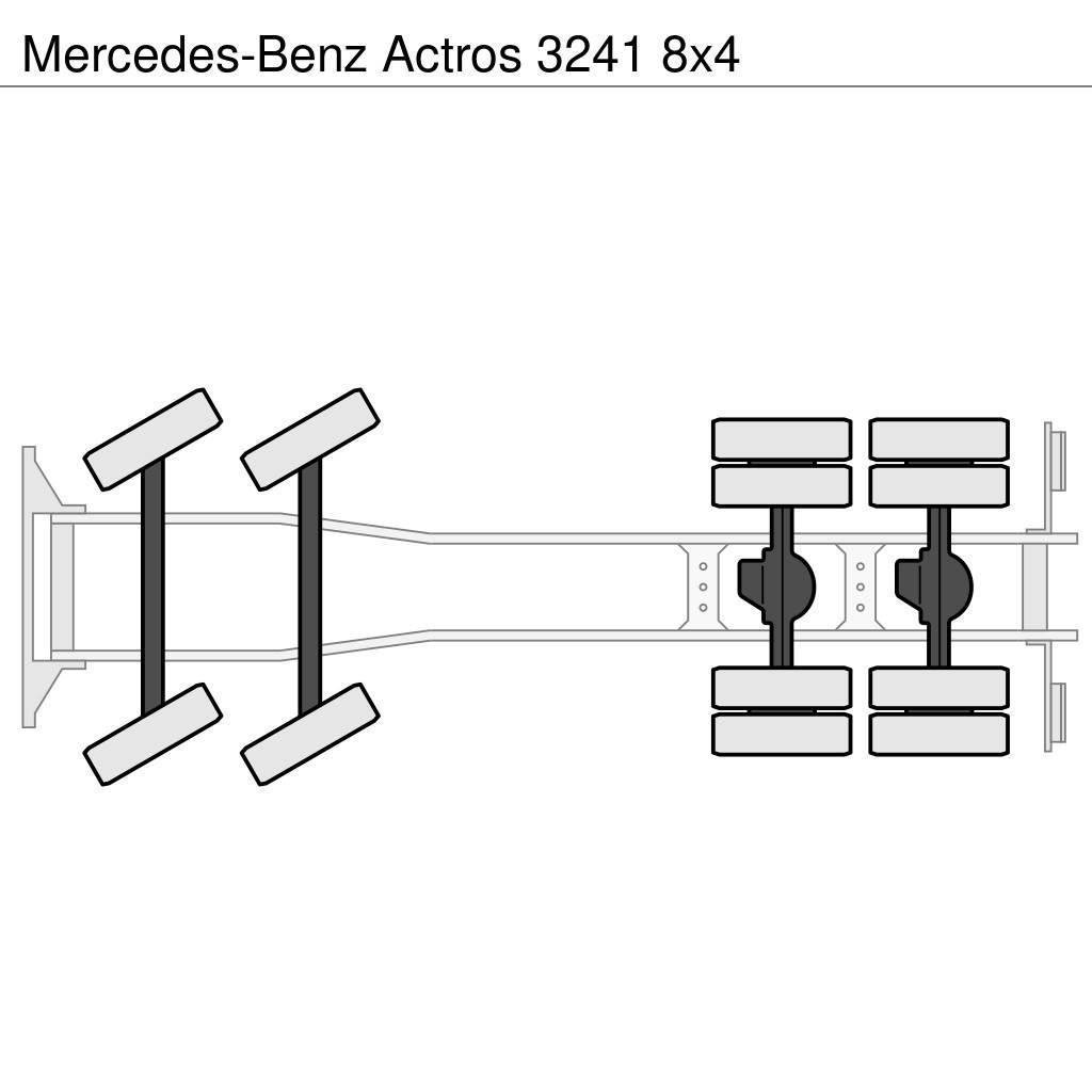 Mercedes-Benz Actros 3241 8x4 Combi / vacuum trucks