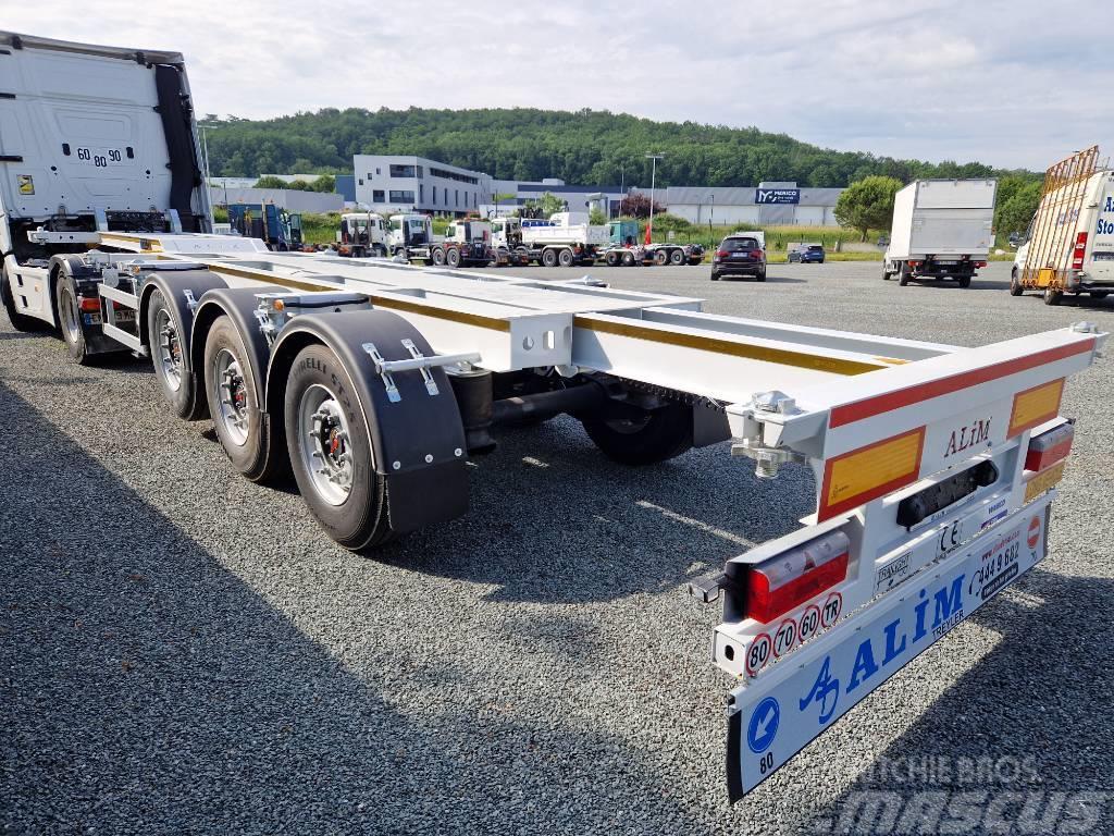 Alim TRAILER PORTE CONTAINER EXTENSIBLE NEUVE Containerframe semi-trailers