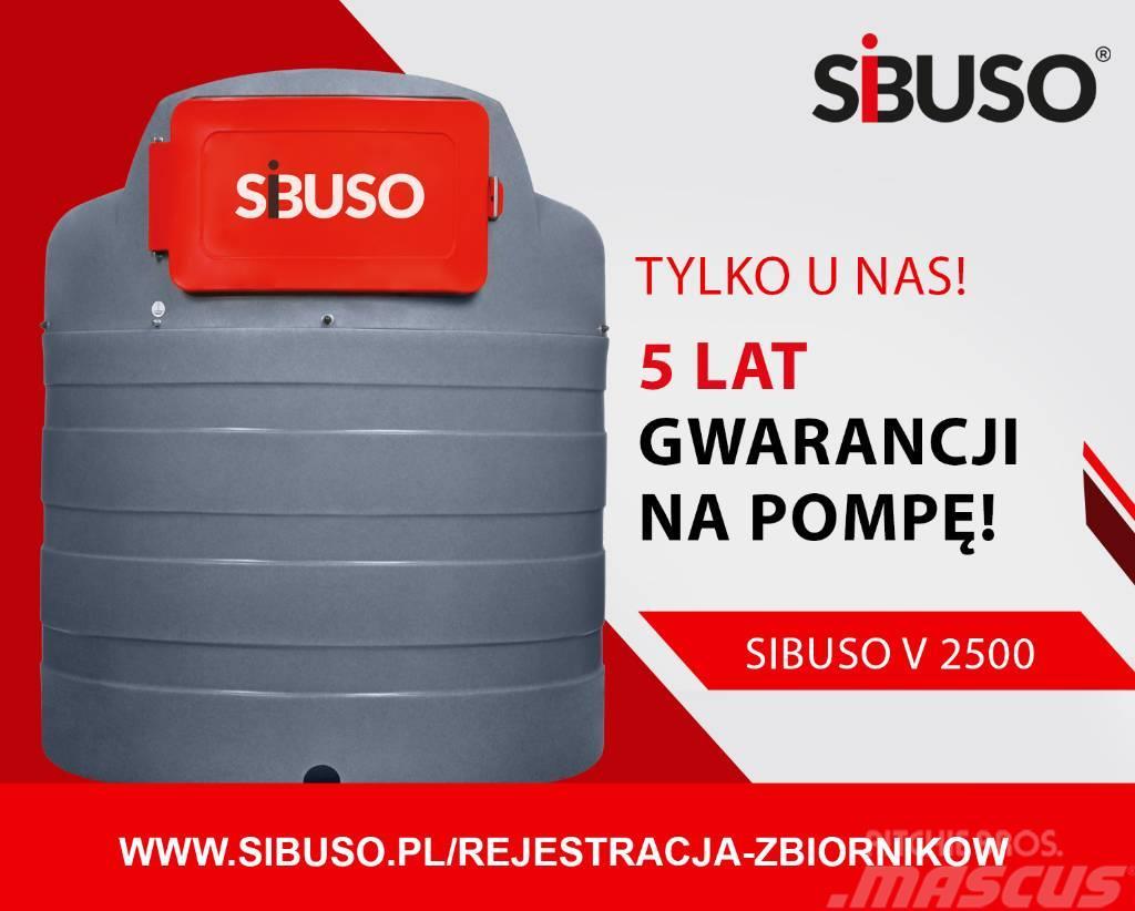 Sibuso 2500L zbiornik dwupłaszczowy Diesel Tanks