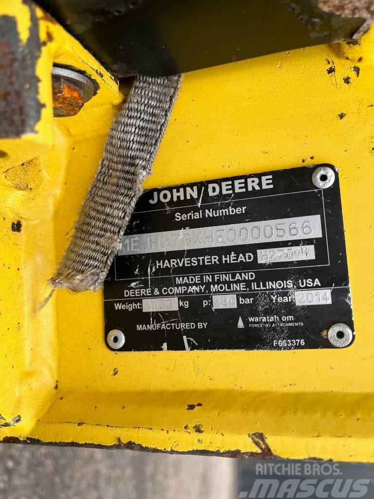 John Deere H270 Harvester heads