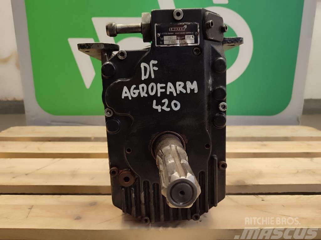 Deutz-Fahr Sauter PTO gearbox,  AGROFARM 420 shaft Transmission