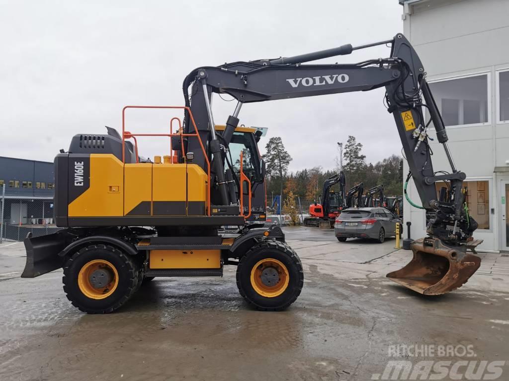 Volvo EW160E Wheeled excavators