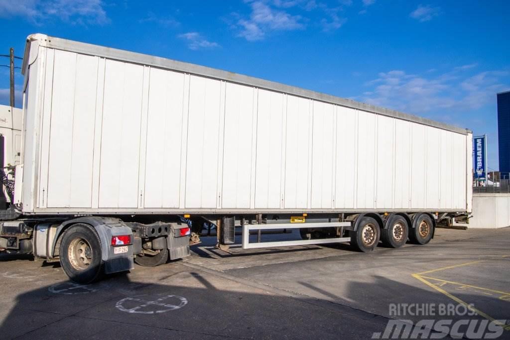 Coder FOURGON - COTES OUVRABLE Box body semi-trailers