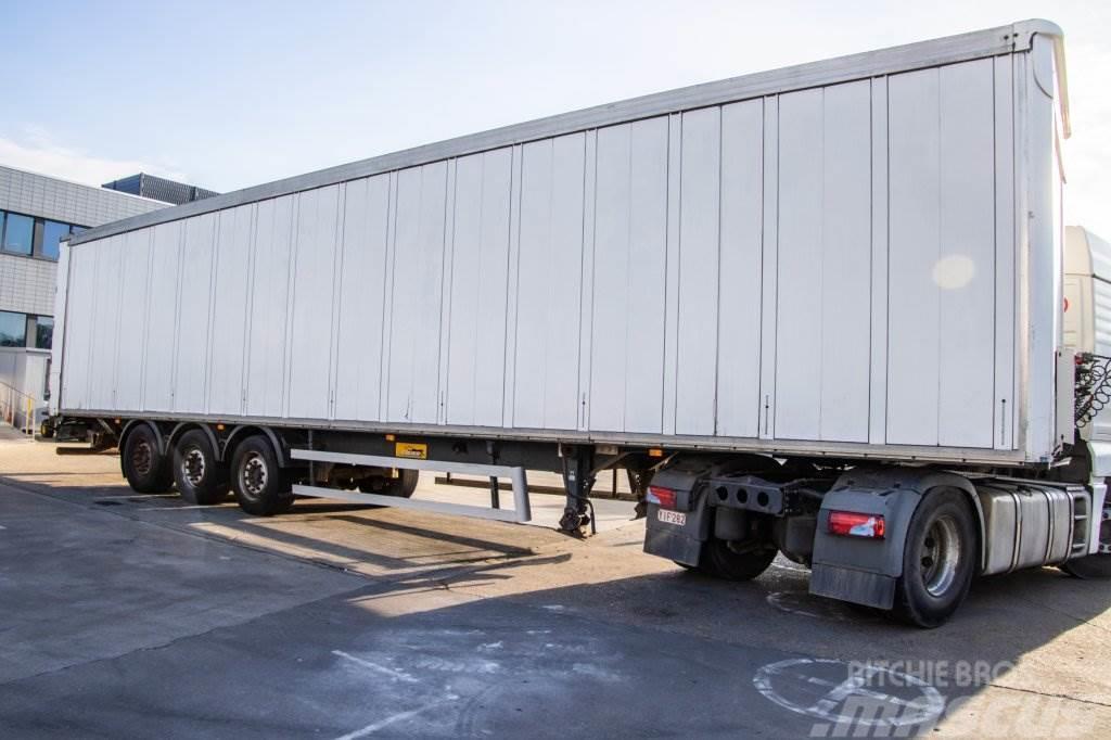 Coder FOURGON - COTES OUVRABLE Box body semi-trailers