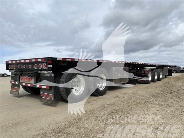 Doepker SUPER B FLAT DECK Flatbed/Dropside semi-trailers