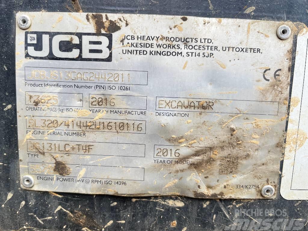 JCB JS 131 LC Crawler excavators