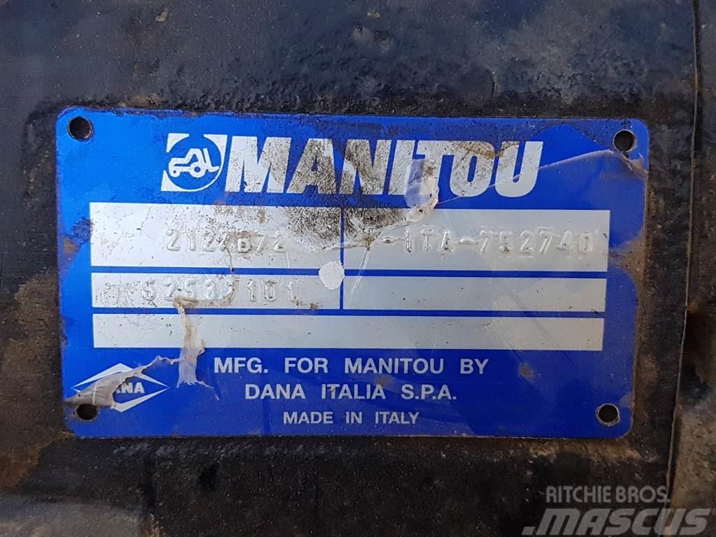 Manitou MLT1040-52537101-Spicer Dana 212/B72-Axle/Achse/As Axles
