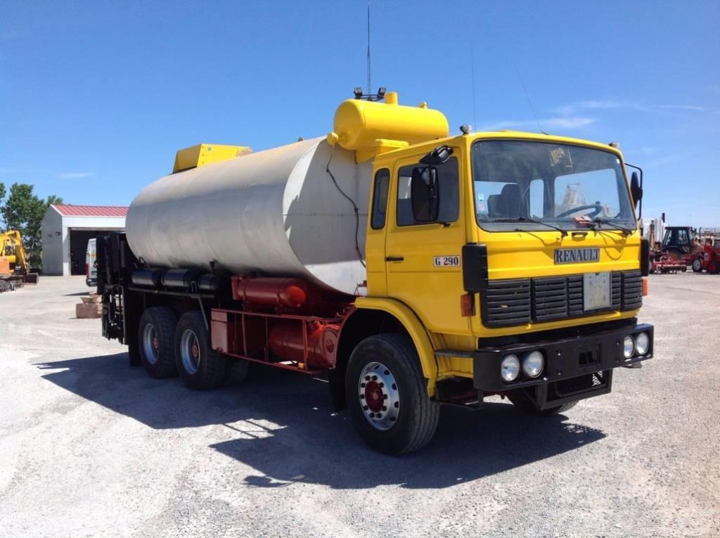 Renault G 290 Asphalt thermal containers