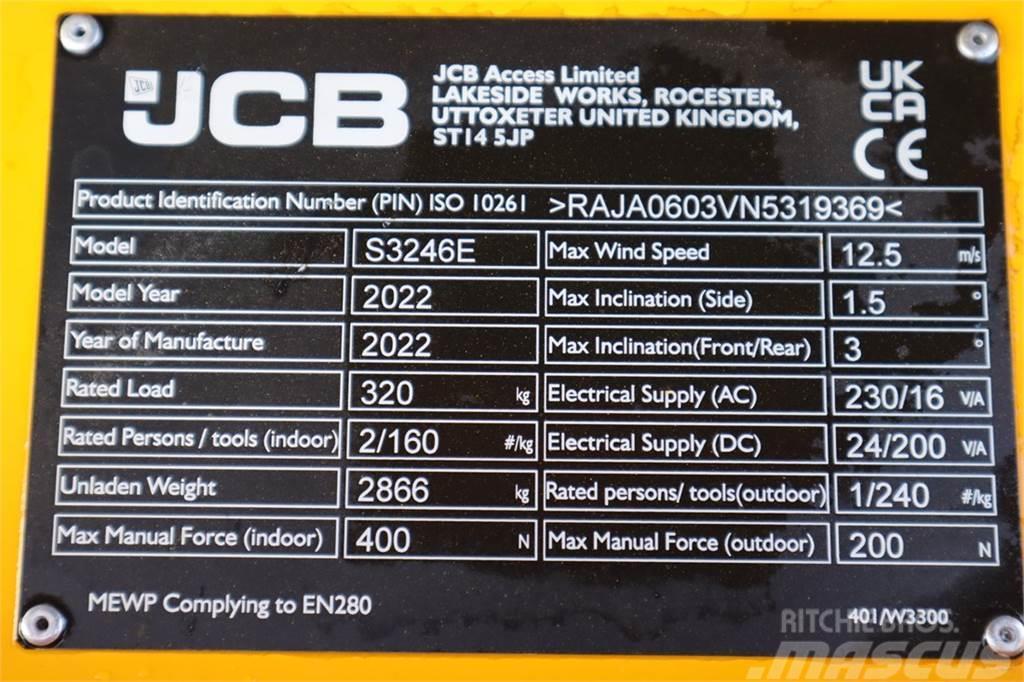 JCB S3246E Valid inspection, *Guarantee! New And Avail Scissor lifts