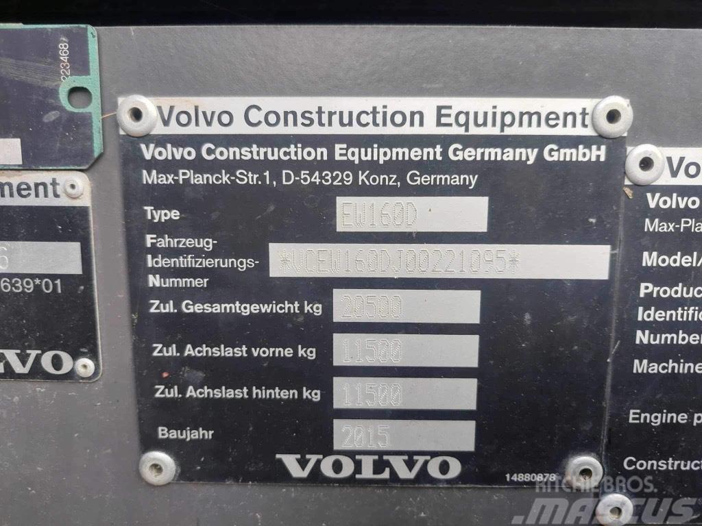 Volvo EW 160 D Wheeled excavators