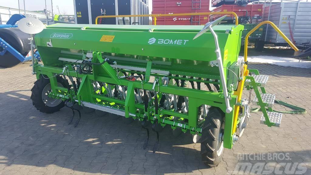 Bomet Universal seed drill Scorpius 3,0m + disc coulters Drills