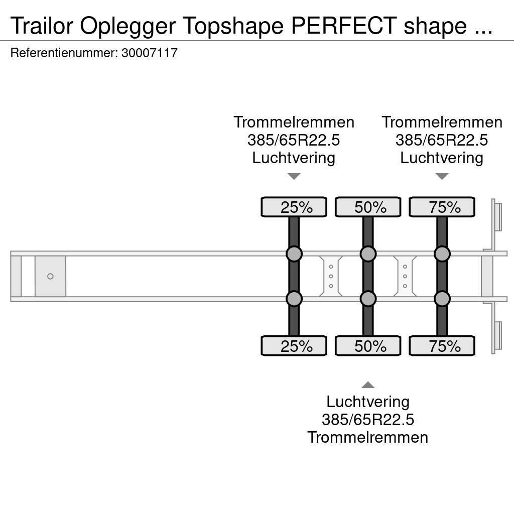 Trailor Oplegger Topshape PERFECT shape thermoking Temperature controlled semi-trailers