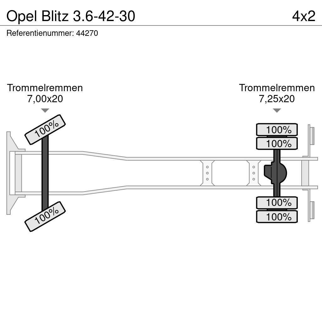 Opel Blitz 3.6-42-30 Flatbed / Dropside trucks