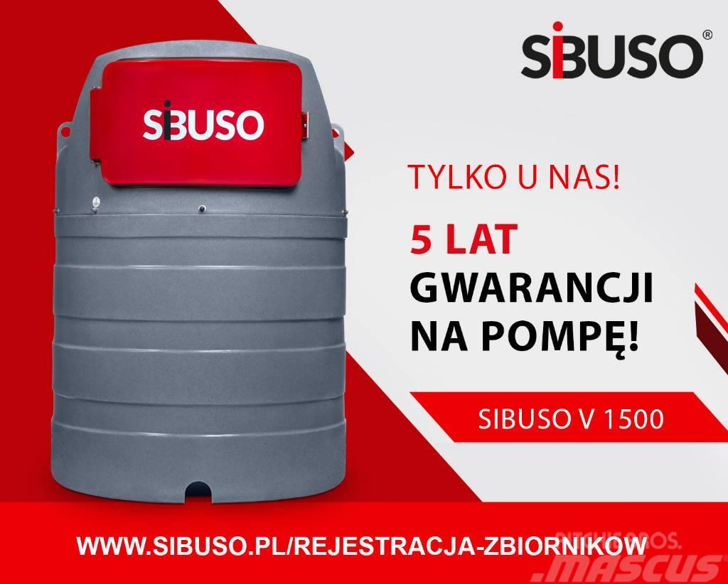 Sibuso 1500L zbiornik dwupłaszczowy Diesel Tanks