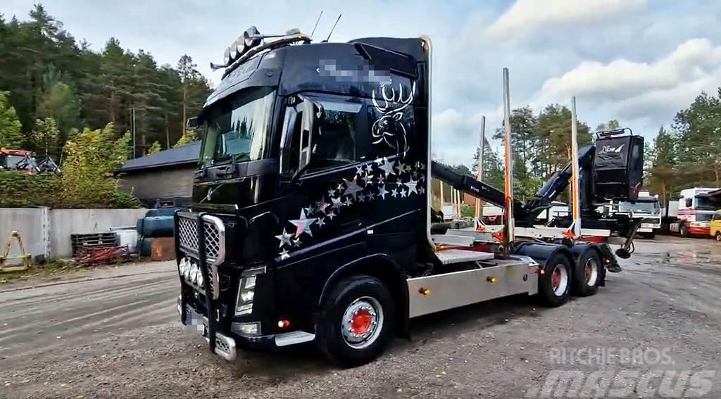 Volvo FH16 750 *6x4 *EPSILON 110M *TOP CONDITION *VIDEO Timber trucks