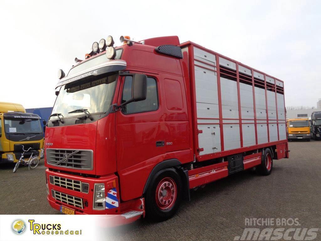 Volvo FH 12.380 + Lift Animal transport trucks