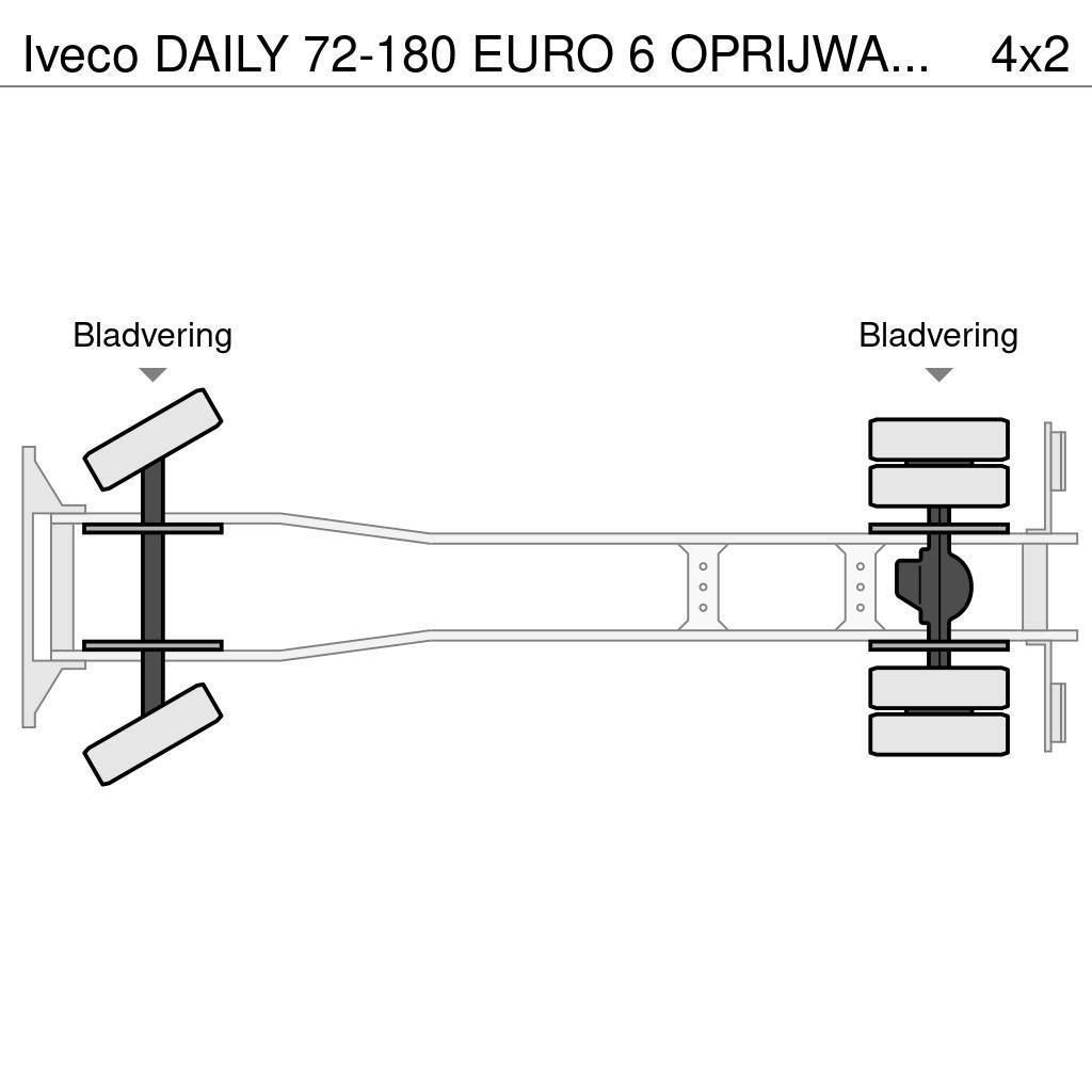 Iveco DAILY 72-180 EURO 6 OPRIJWAGEN / HYDRO OPRIJKLEP / Vehicle transporters