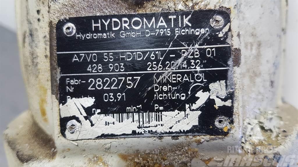 Hydromatik A7VO55HD1D/61L - Load sensing pump Hydraulics