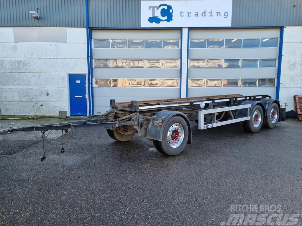 GS Meppel AIC-2700 N container aanhanger Containerframe trailers