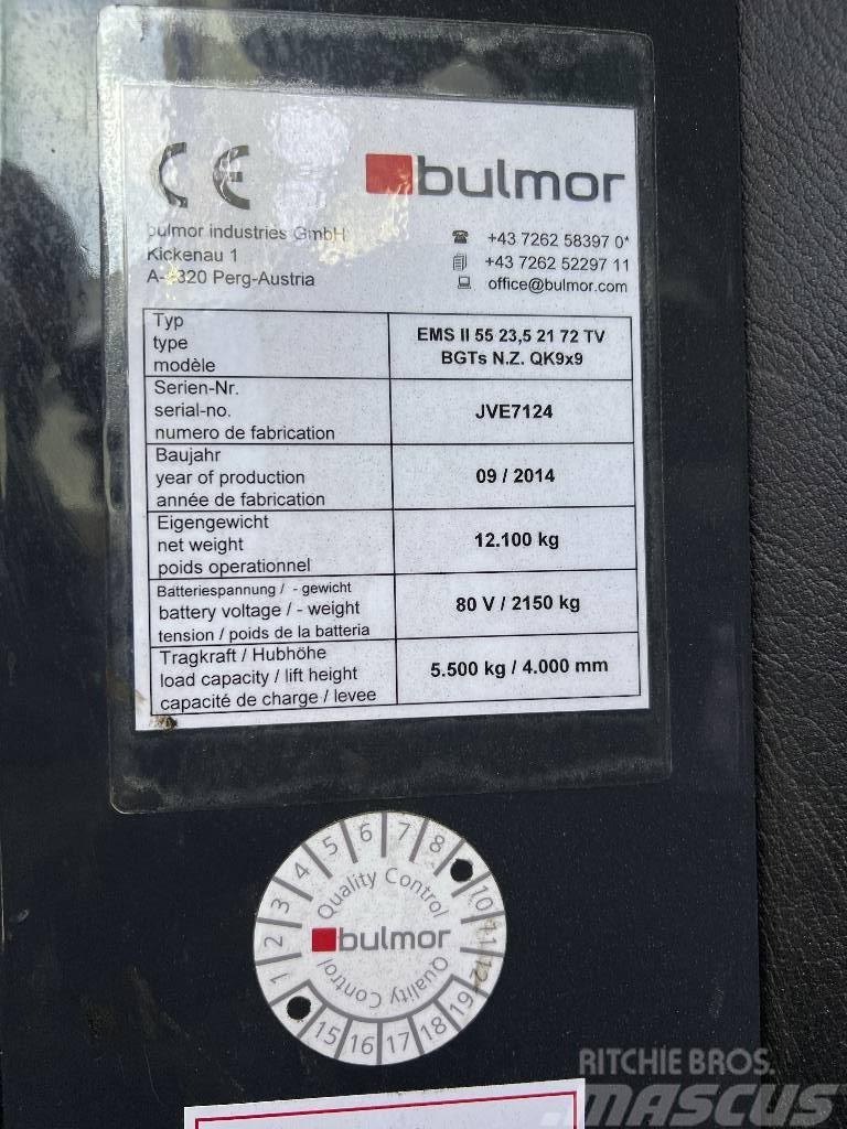 Bulmor EMS II 55.50/23,5-21/74 Mehrwege Stapler Sideloaders
