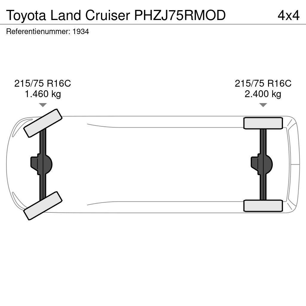 Toyota Land Cruiser PHZJ75RMOD Recovery vehicles