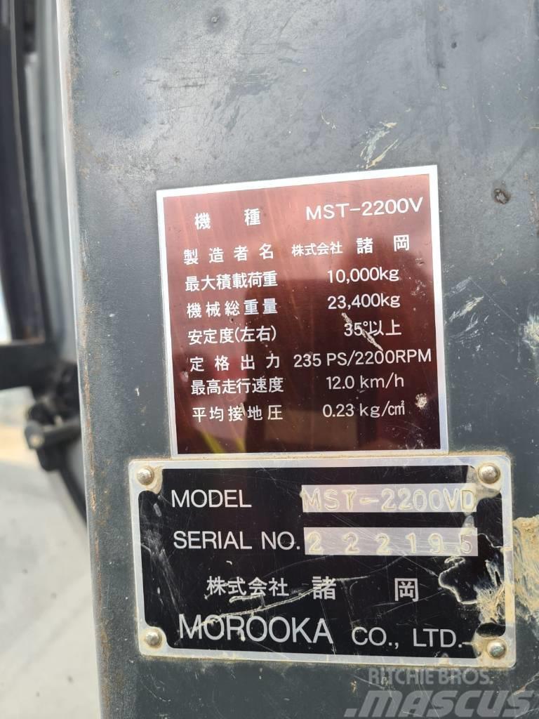 Morooka MST 2200 V Tracked dumpers
