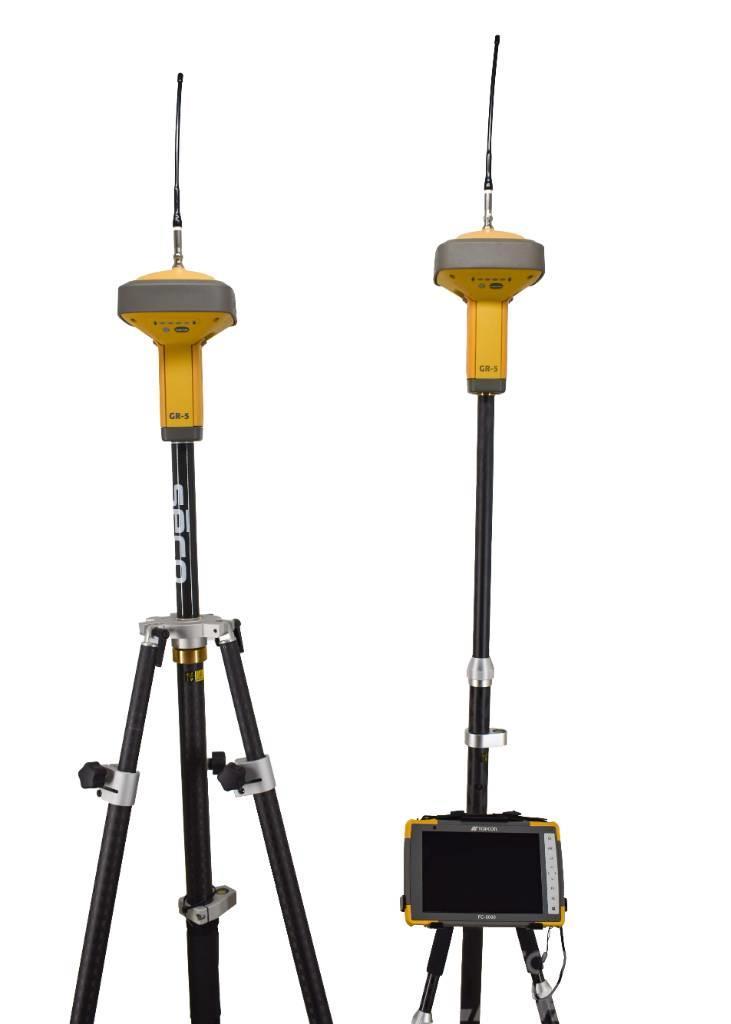 Topcon Dual GR-5+ UHF II GPS GNSS w/ FC-6000 & Pocket-3D Other components
