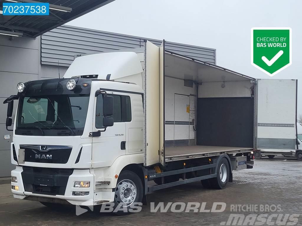 MAN TGM 18.290 4X2 18Tons Ladebordwand Standklima Euro Box body trucks