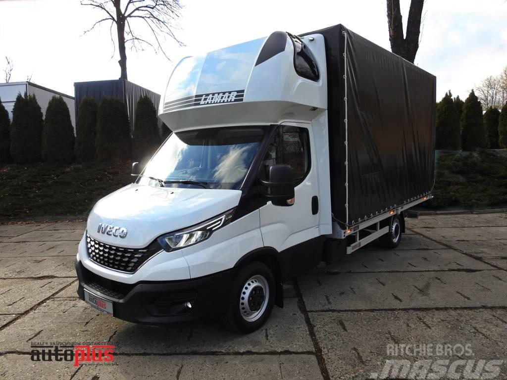 Iveco DAILY 35S18 TARPAULIN 8 PALLETS AUTOMATIC  A/C Box body