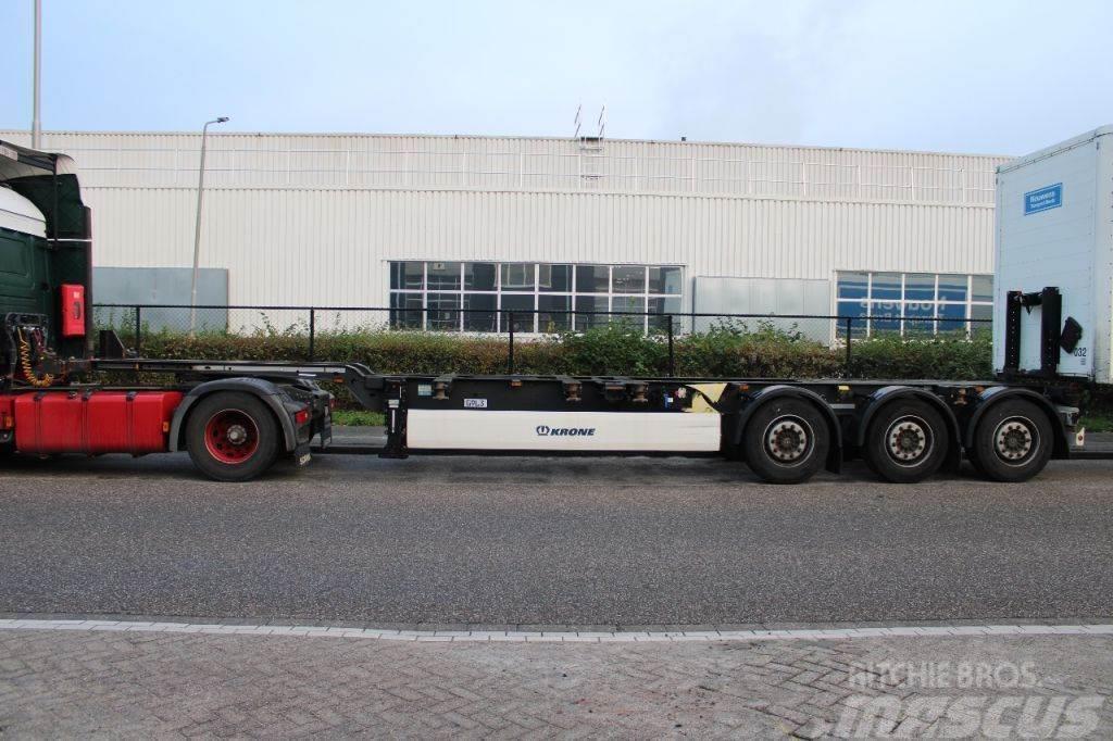 Krone 3x axle + 2x20/30/40/45ft + High Cube + BE APK 07- Containerframe semi-trailers
