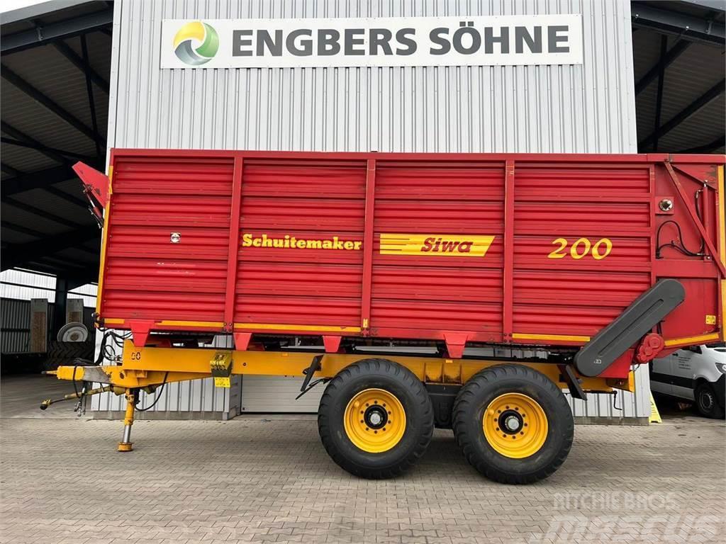 Schuitemaker Siwa 200SW-TAL Dld. Self loading trailers