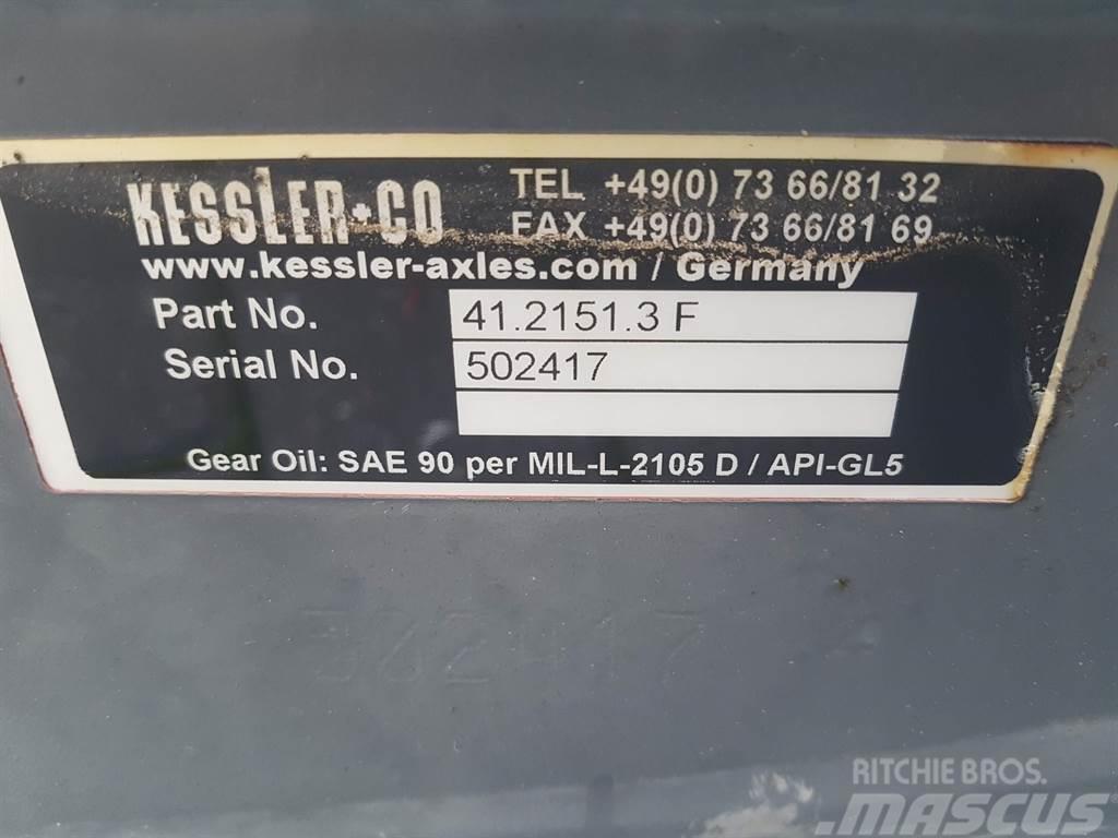 Fuchs MHL320-Kessler+CO 41.2151.3F-Terex 5435661010-Axle Axles