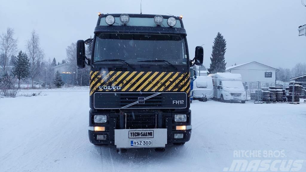 Volvo FH12 + HMF 2820K4 JIB Crane trucks