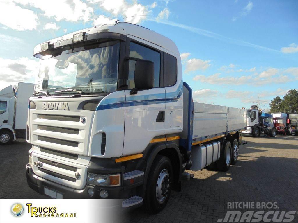 Scania R500 V8 + EURO 3 + 6X2 + Discounted from 16.950,- Flatbed / Dropside trucks