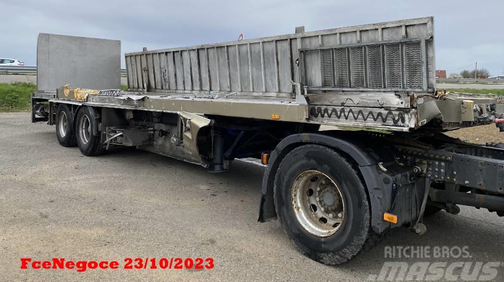 Asca S222CL EXTENSIBLE LATERALEMENT Skeletal semi-trailers