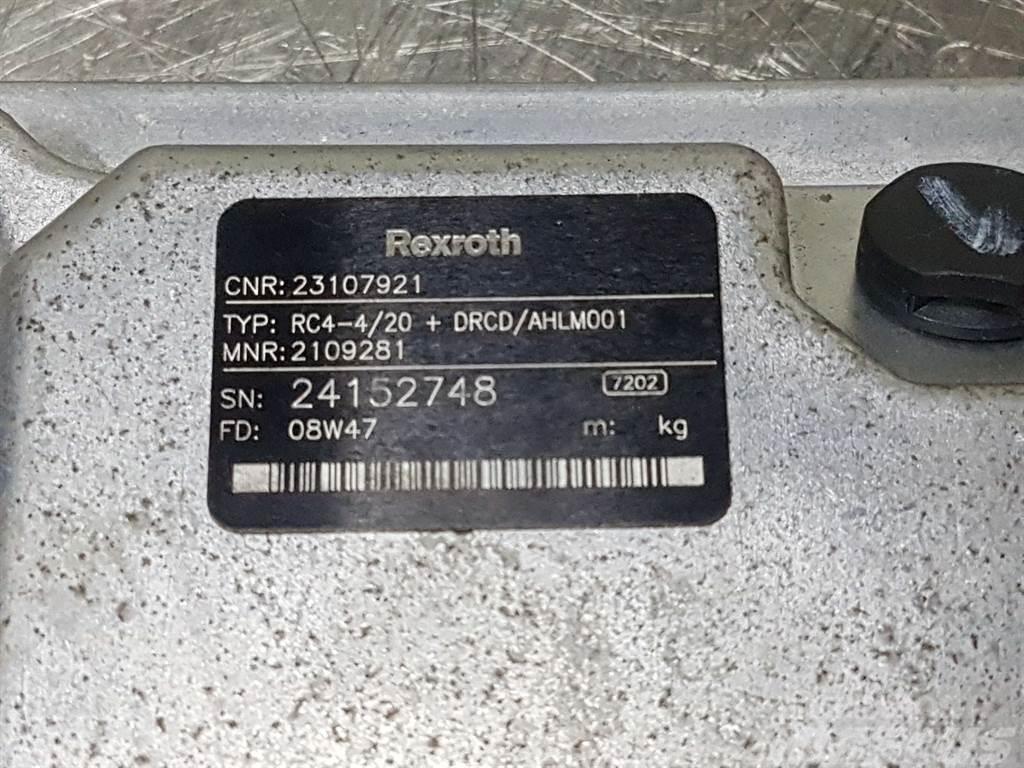 Ahlmann AZ150E-23107921-Rexroth RC4-4/20+DRCD-Control unit Electronics