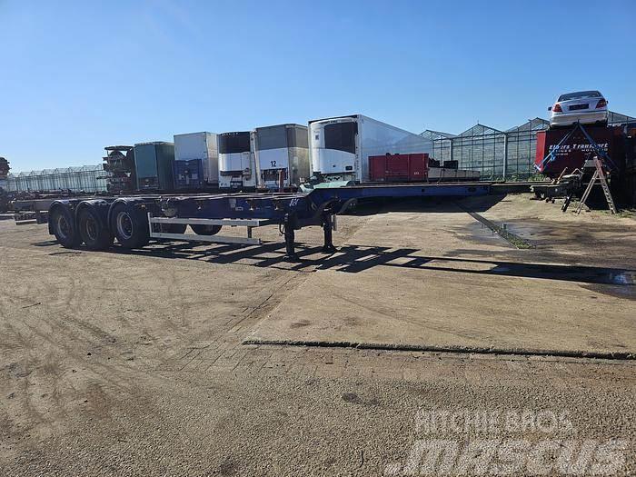 Schmitz Cargobull SPR 27 3 AXLE CONTAINER CHASSIS ALL CONNECTIONS EX Containerframe semi-trailers