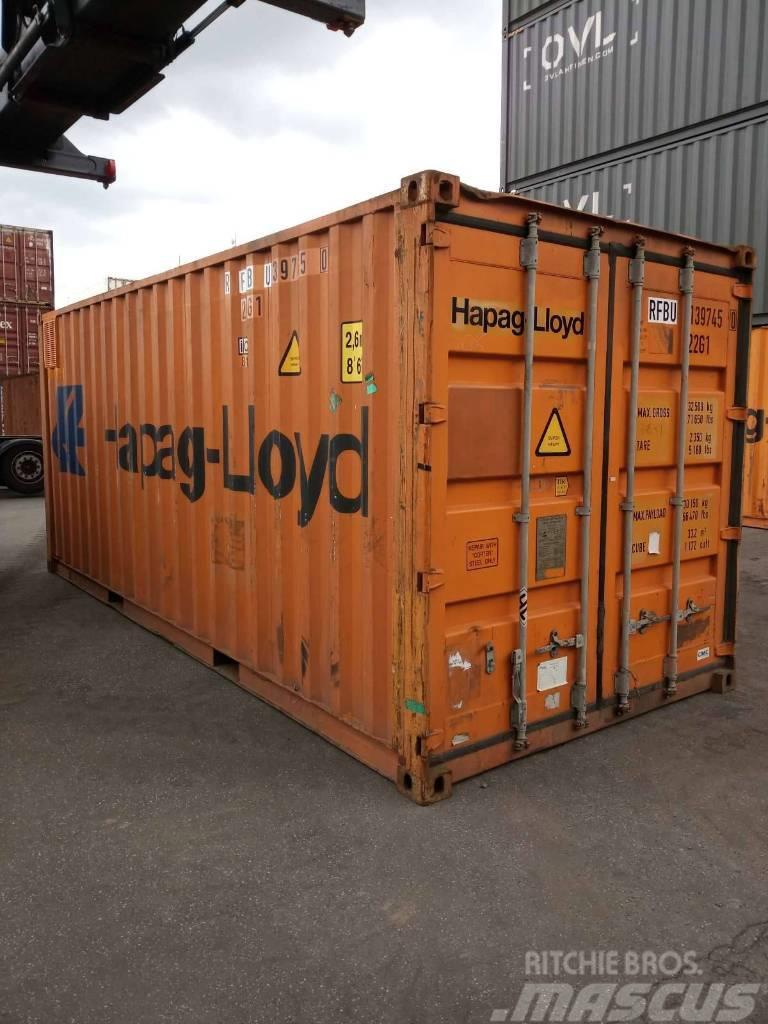  20' Lagercontainer/Seecontainer mit Lüftungsgitter Storage containers
