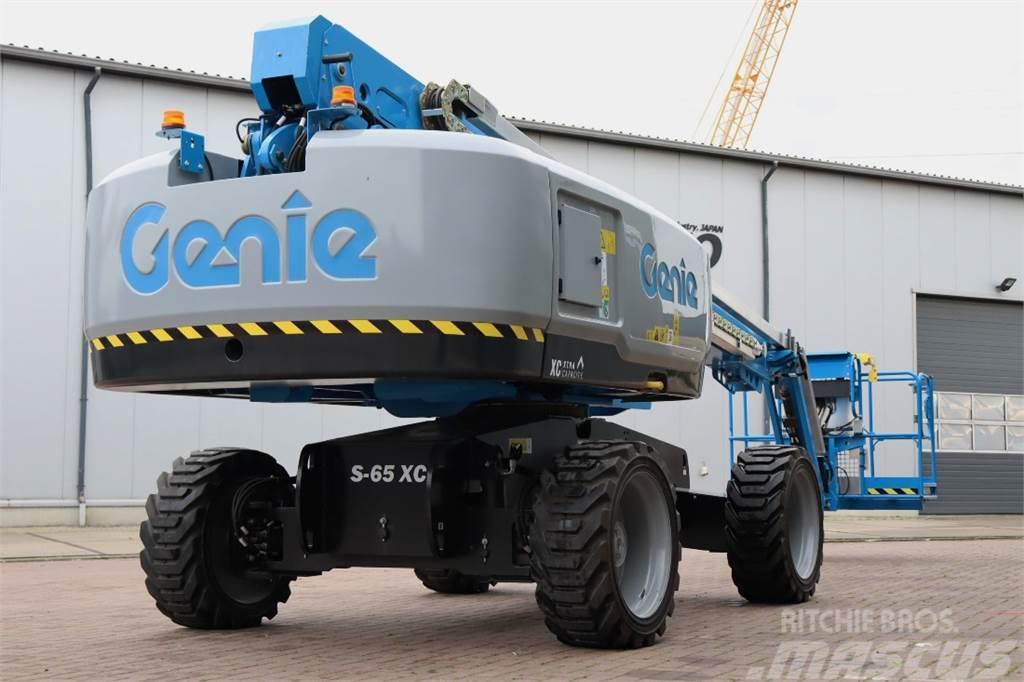 Genie S65XC Valid inspection, *Guarantee! Diesel, 4x4 Dr Telescopic boom lifts