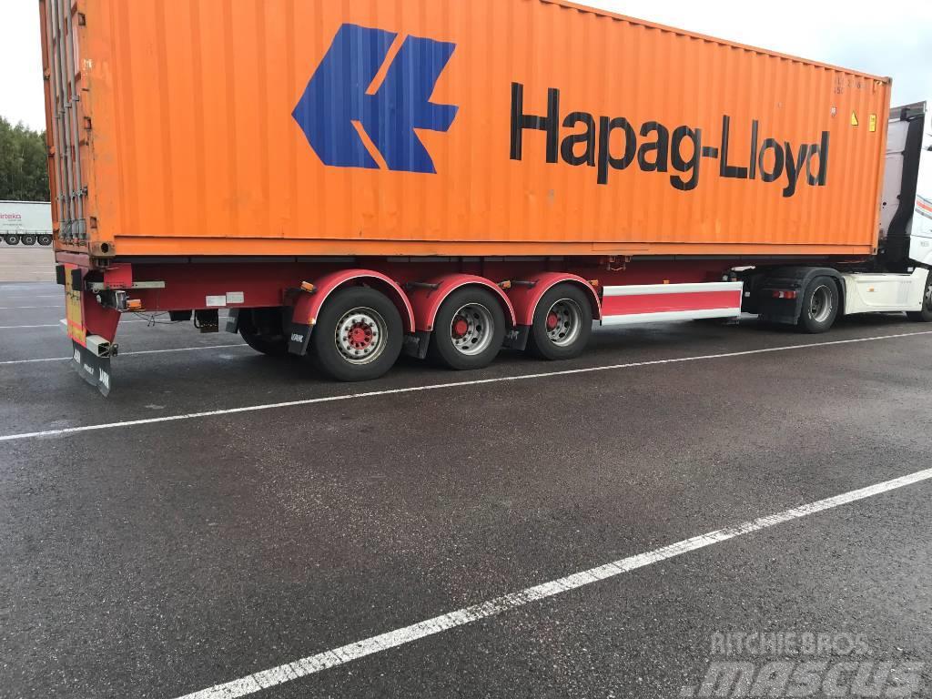 VAK Konttivaunu Containerframe semi-trailers