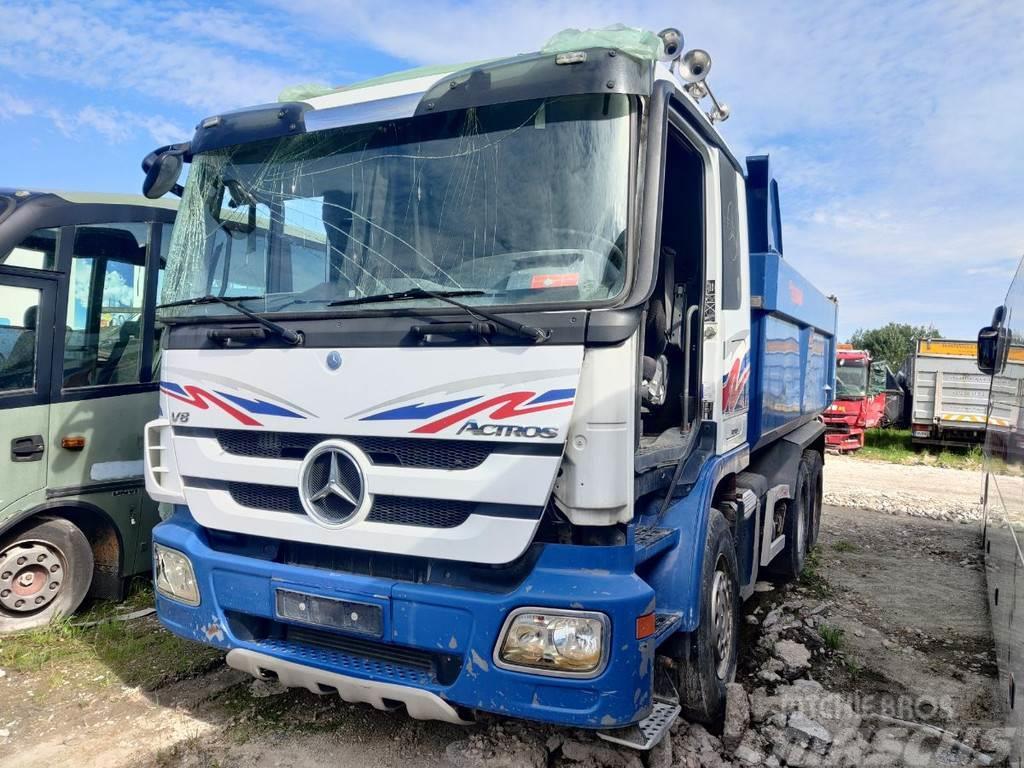 Mercedes-Benz ACTROS 2655 6X4 V8 EURO5 OM502LA TIPPER DAMAGED Chassis and suspension