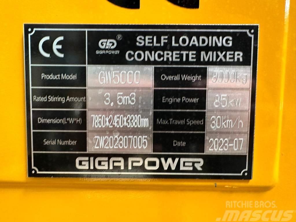  Giga power 5000 Concrete trucks