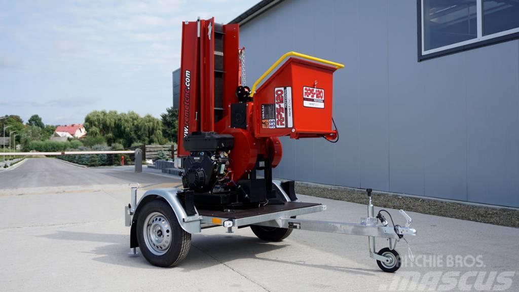 REMET wood chipper RPS-120 23HP PETRO Wood chippers