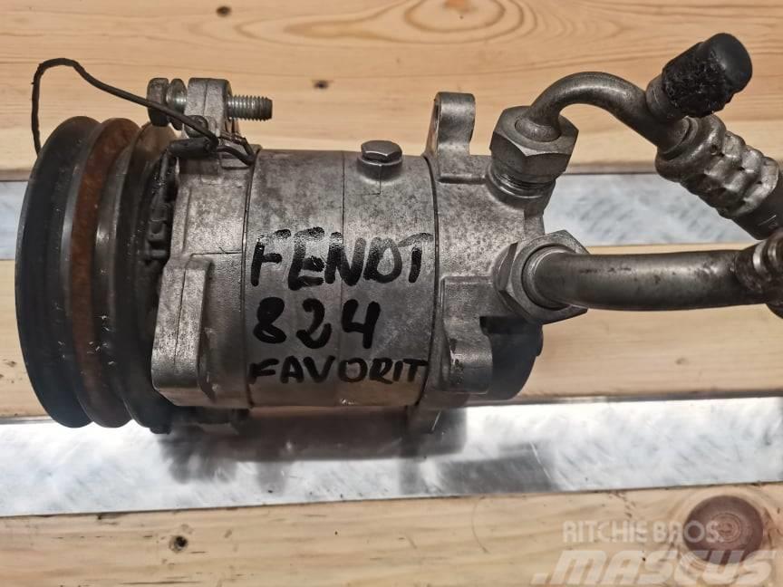 Fendt 824 Favorit {air conditioning compressor} Radiators