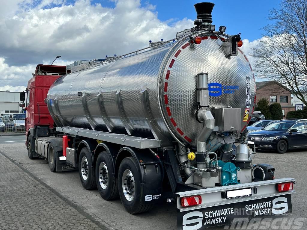  Schwarte Jansky Gülle Gülletanker 30m³ Tanker semi-trailers