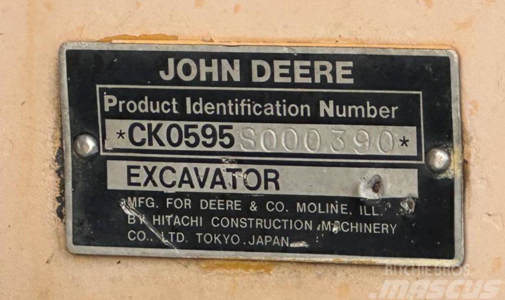 John Deere 595 Wheeled excavators