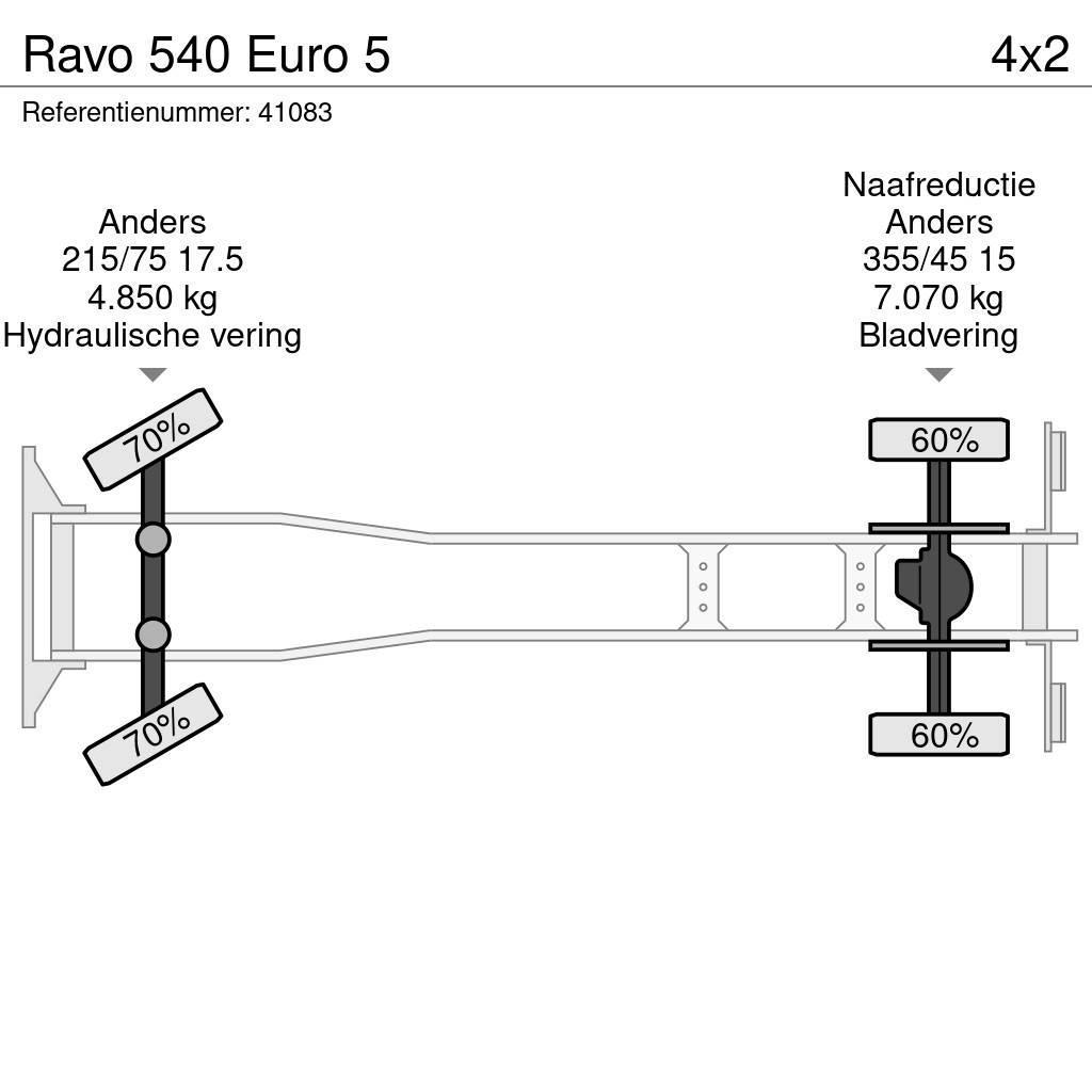 Ravo 540 Euro 5 Sweeper trucks