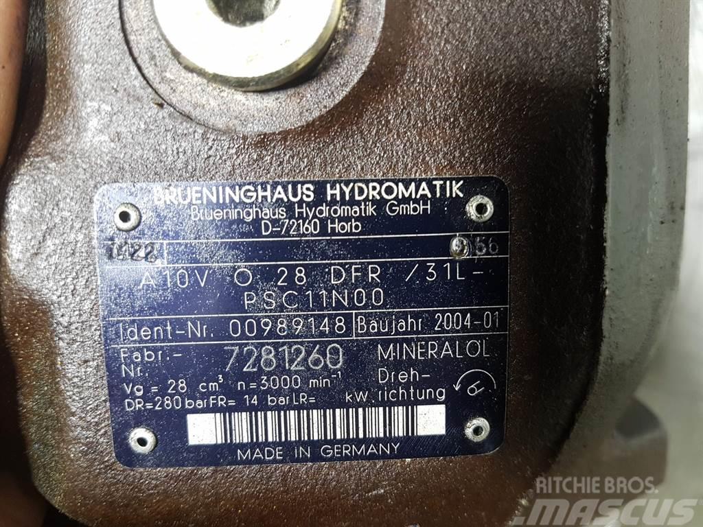 Brueninghaus Hydromatik A10VO28DFR/31L - Load sensing pump Hydraulics